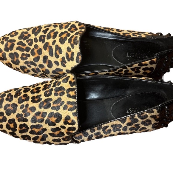 Nine West Leopard Print Women's Loafers - Picture 3 of 4